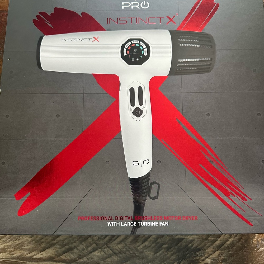 Pro Instinct X Hair Dryer-Never Used